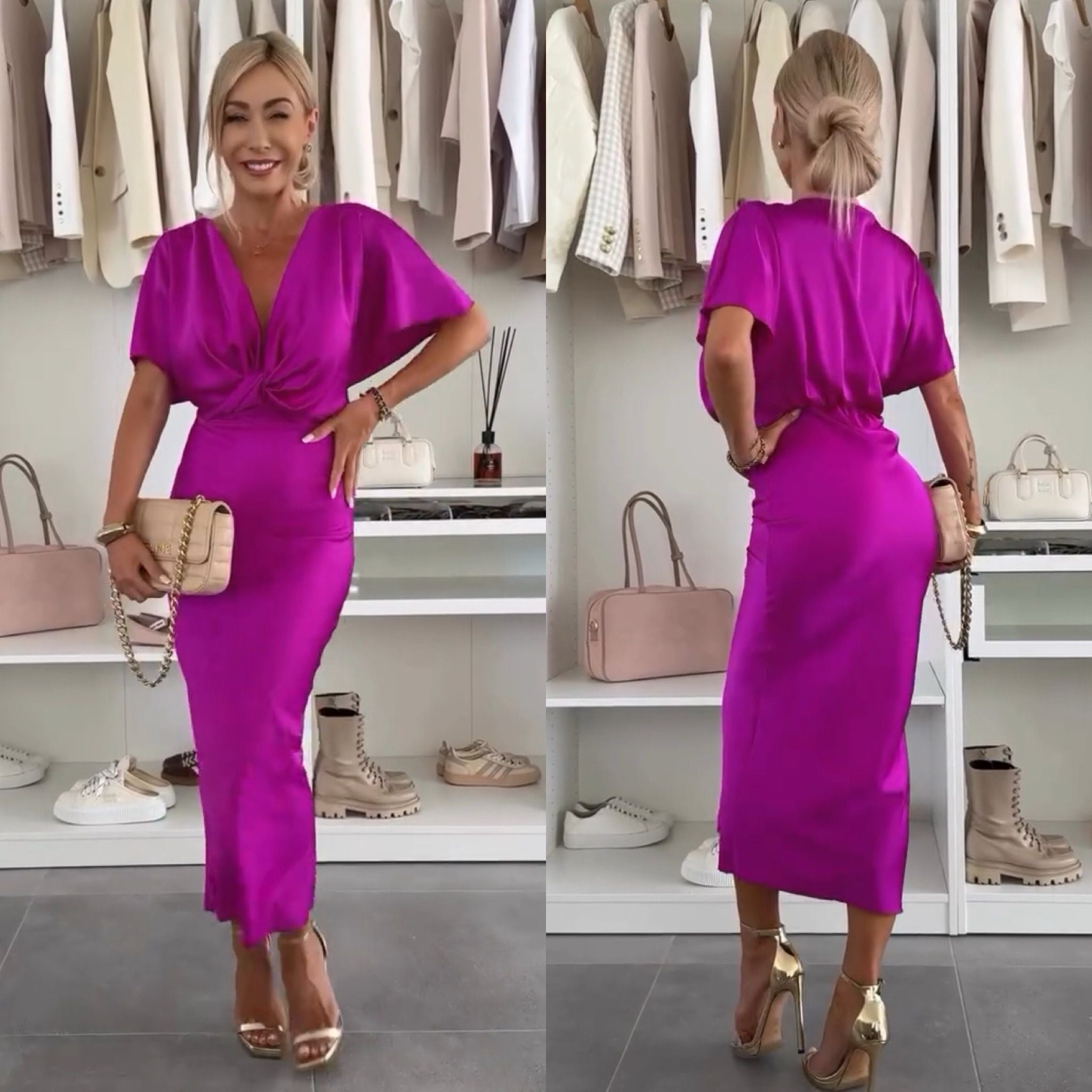 Effortless Chic Midi Dress for Every Occasion