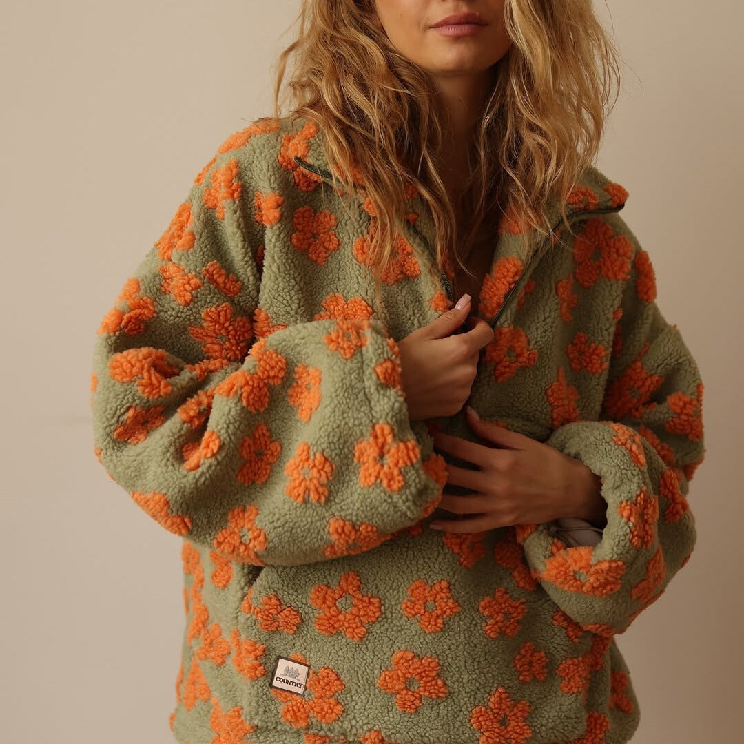 Nikki – Warm Softness in Bloom Flannel