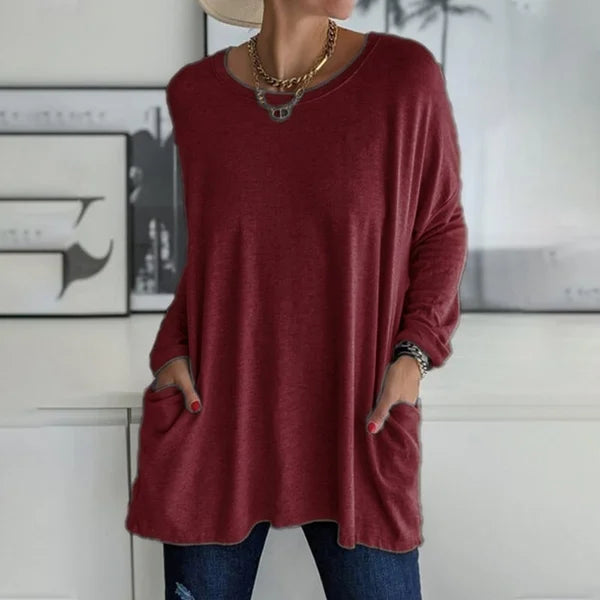 Moira - Top Casual Long Sleeve T-Shirt