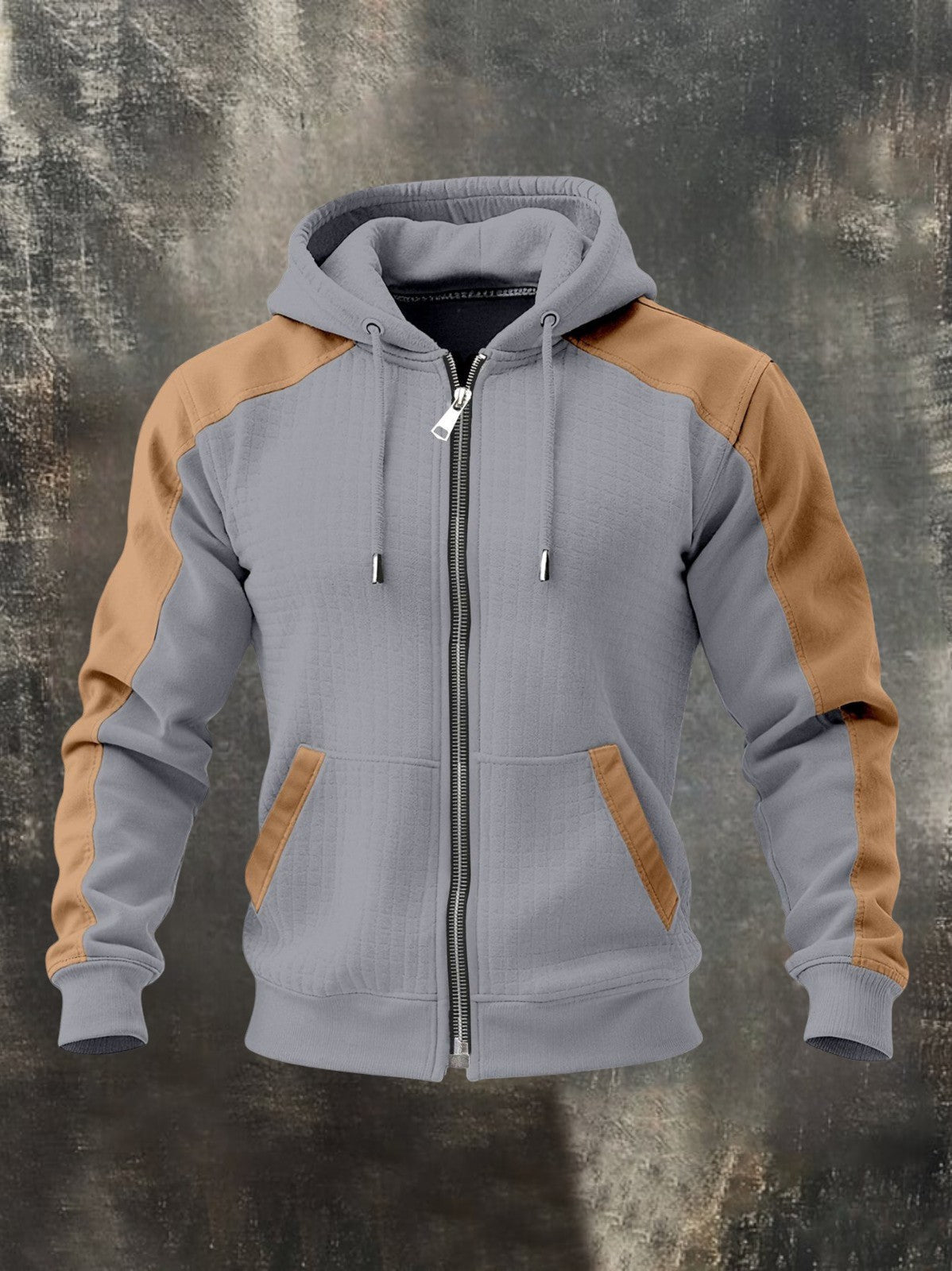 Two tone Zip Hoodie