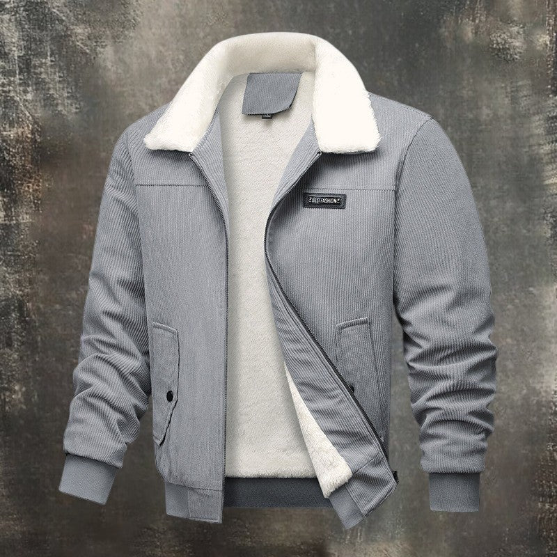 Thermal Corduroy Jacket - Warm, Comfortable and Trendy