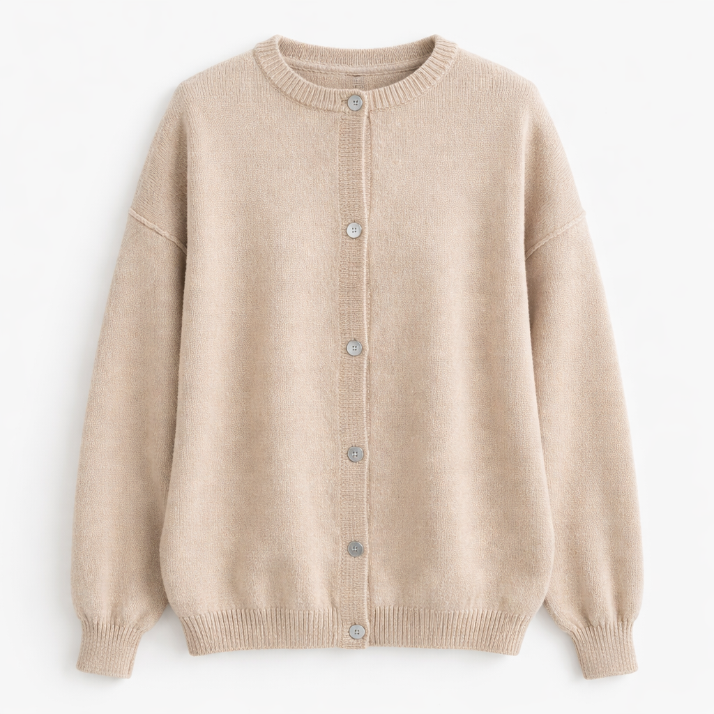 Alana Damen Button Cardigan with Relaxed Fit for a Casual Look Casual | Amorci Casual | Amorci