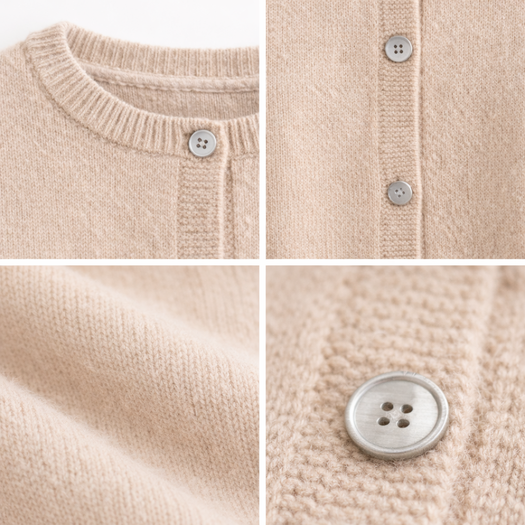Alana Damen Button Cardigan with Relaxed Fit for a Casual Look Casual | Amorci Casual | Amorci