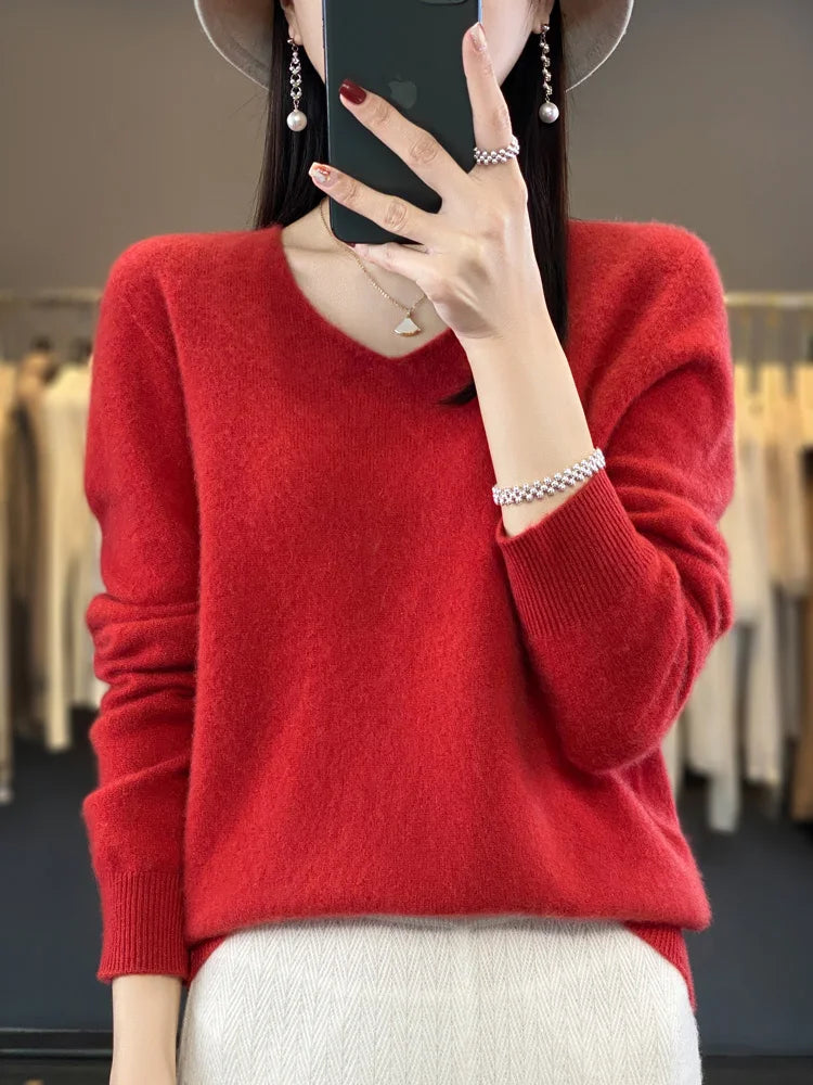 Amelia™ - Cozy and Comfortable Knitted Pullover