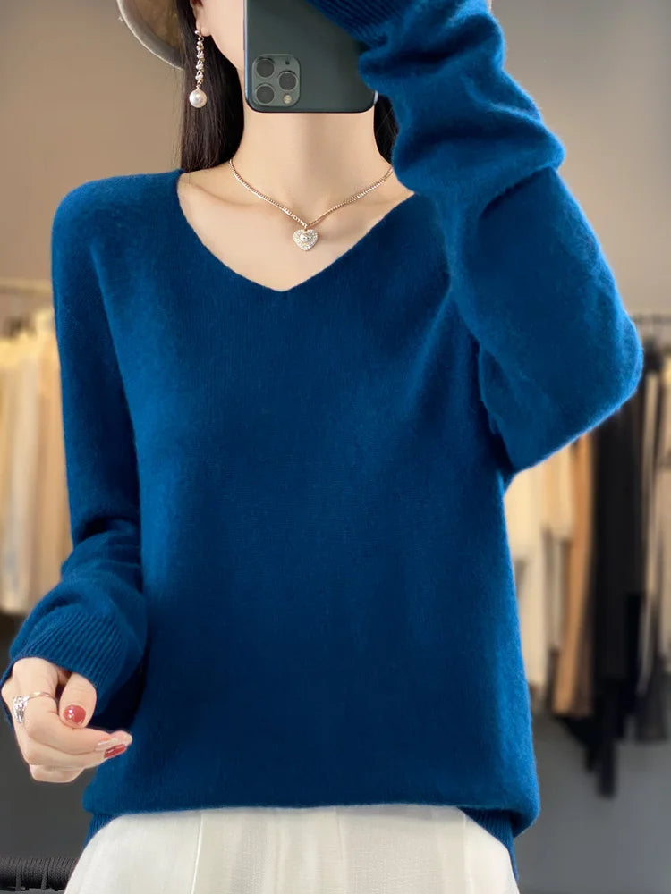 Amelia™ - Cozy and Comfortable Knitted Pullover