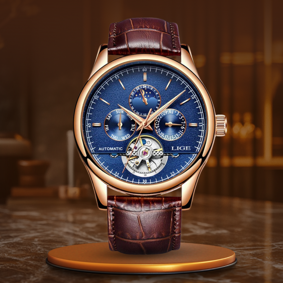 Luxury Mechanical Automatic Tourbillon Watch