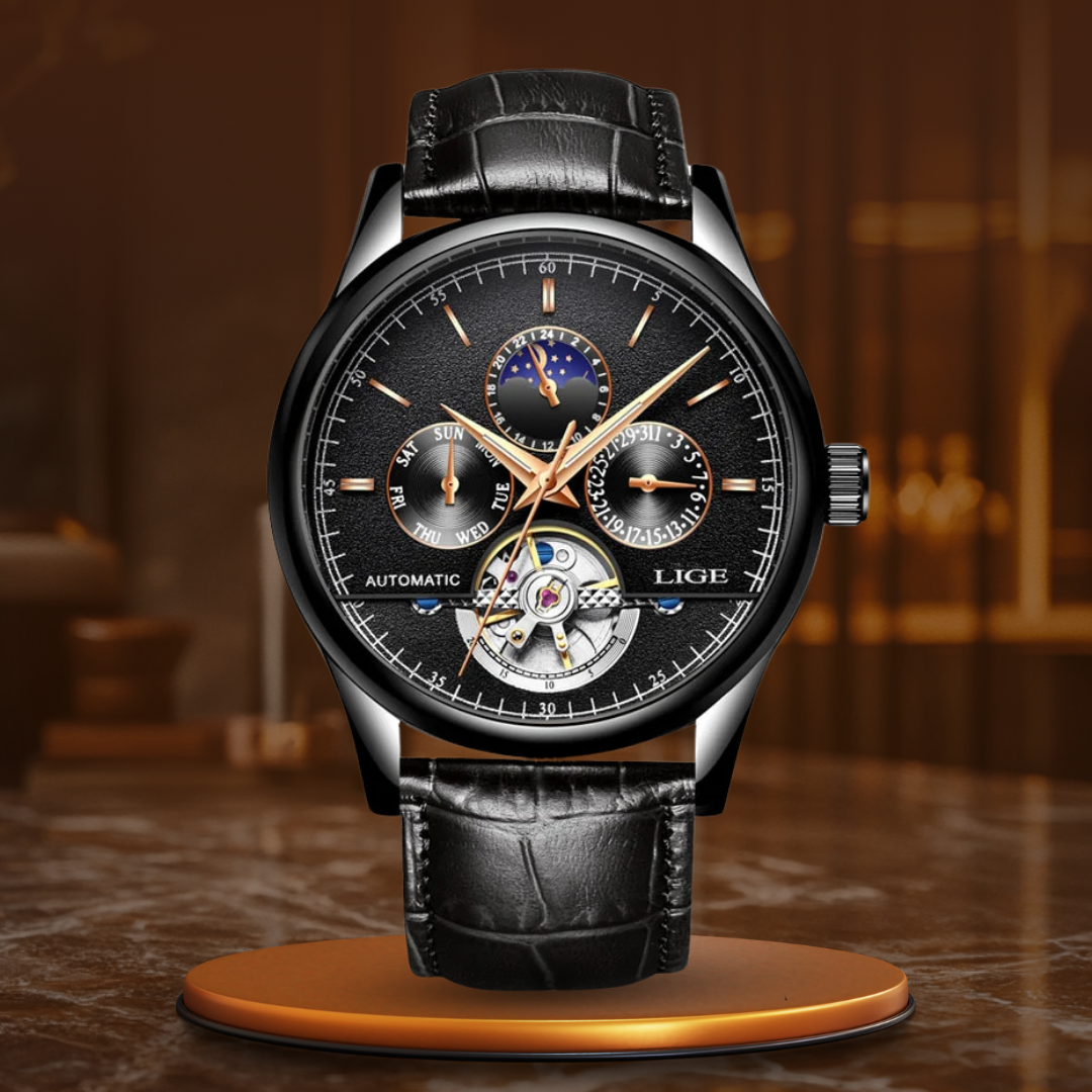 Luxury Mechanical Automatic Tourbillon Watch