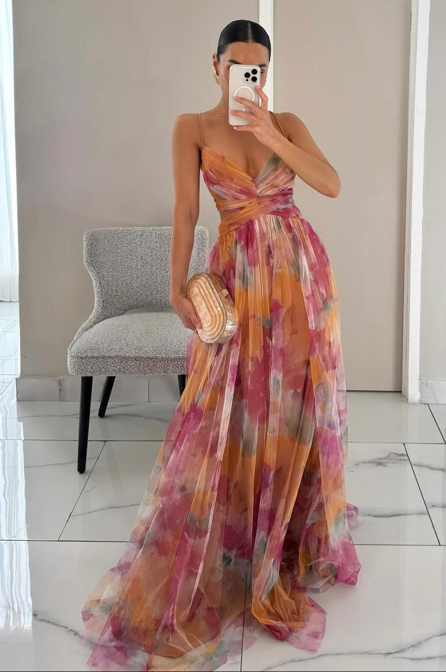Ava | Elegant Maxi Dress 0