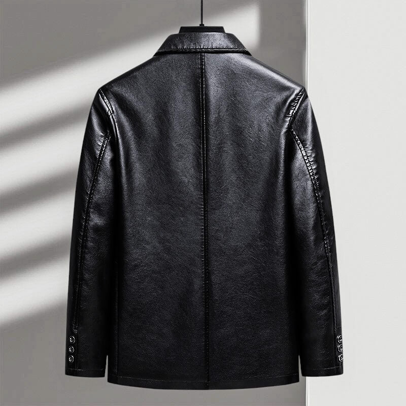 Elegant and sophisticated Antonio Verdi leather jacket