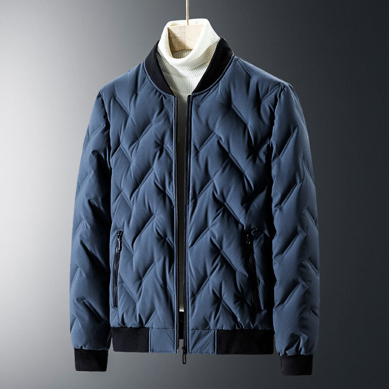 Chester Duck Down Jacket - Lightweight Warm Coat with Locking Feeling