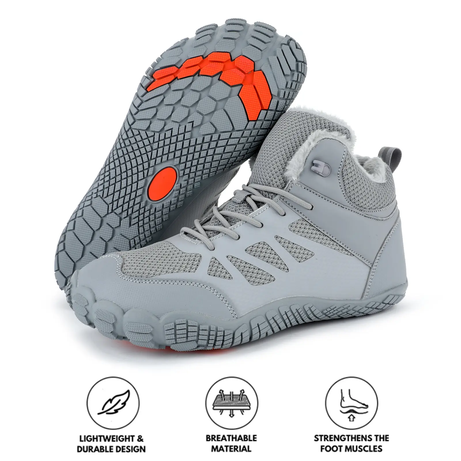 Snow Traction Cleats for Men and Women - Breathable and Lightweight Shoes for Comfort and Support During Winter Adventures