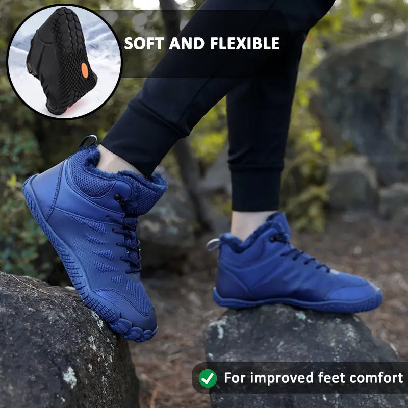 Snow Traction Cleats for Men and Women - Breathable and Lightweight Shoes for Comfort and Support During Winter Adventures