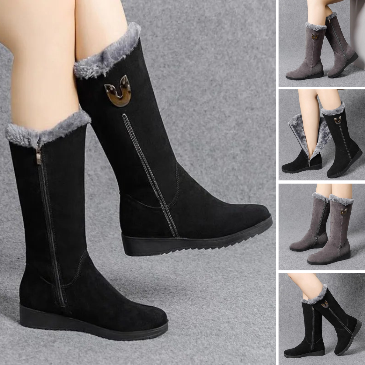 Chic Flat Boots for Women — Effortless Everyday Style for Casual Outings and Winter Wear