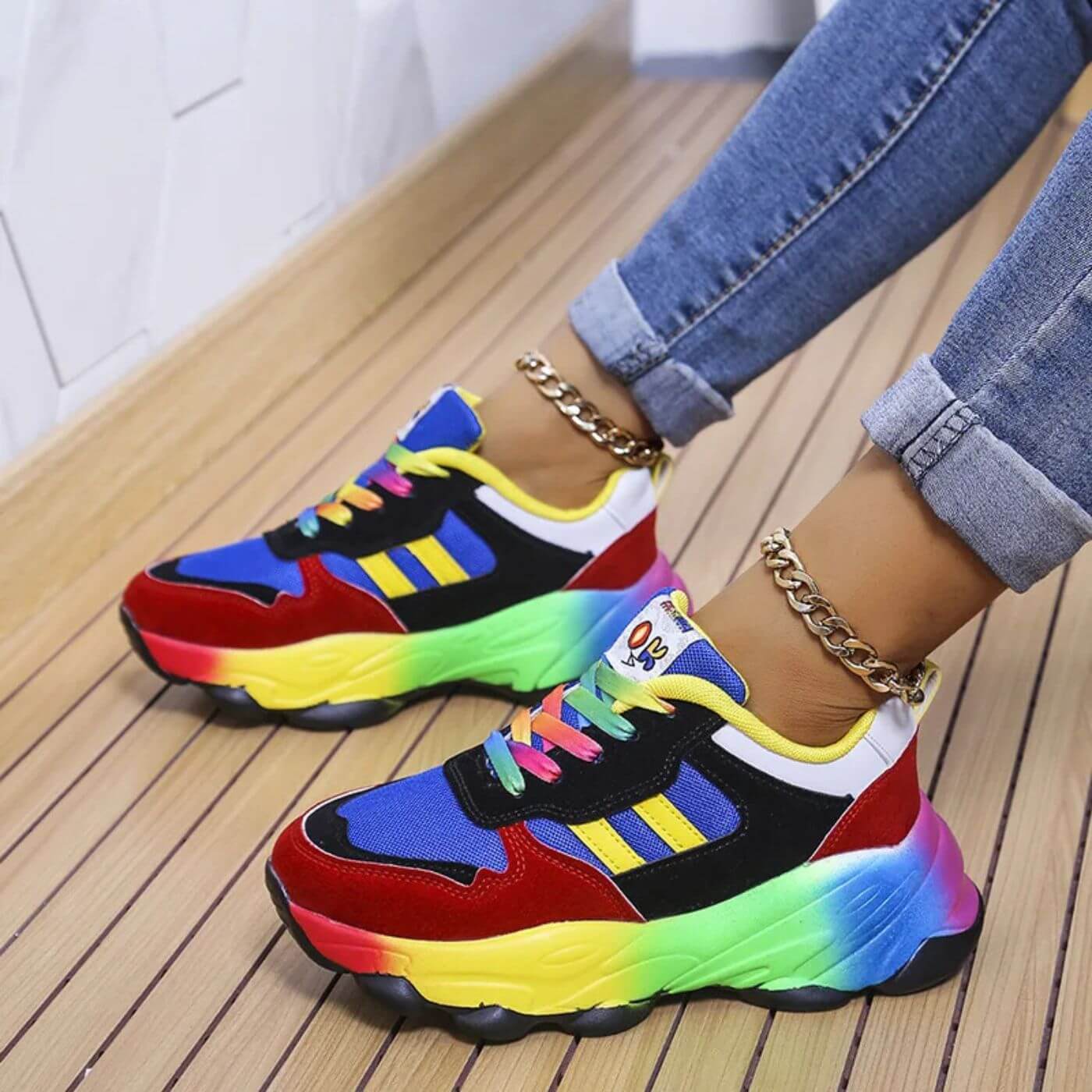 Chic Women's Sneakers with Orthopedic Design for Maximum Comfort