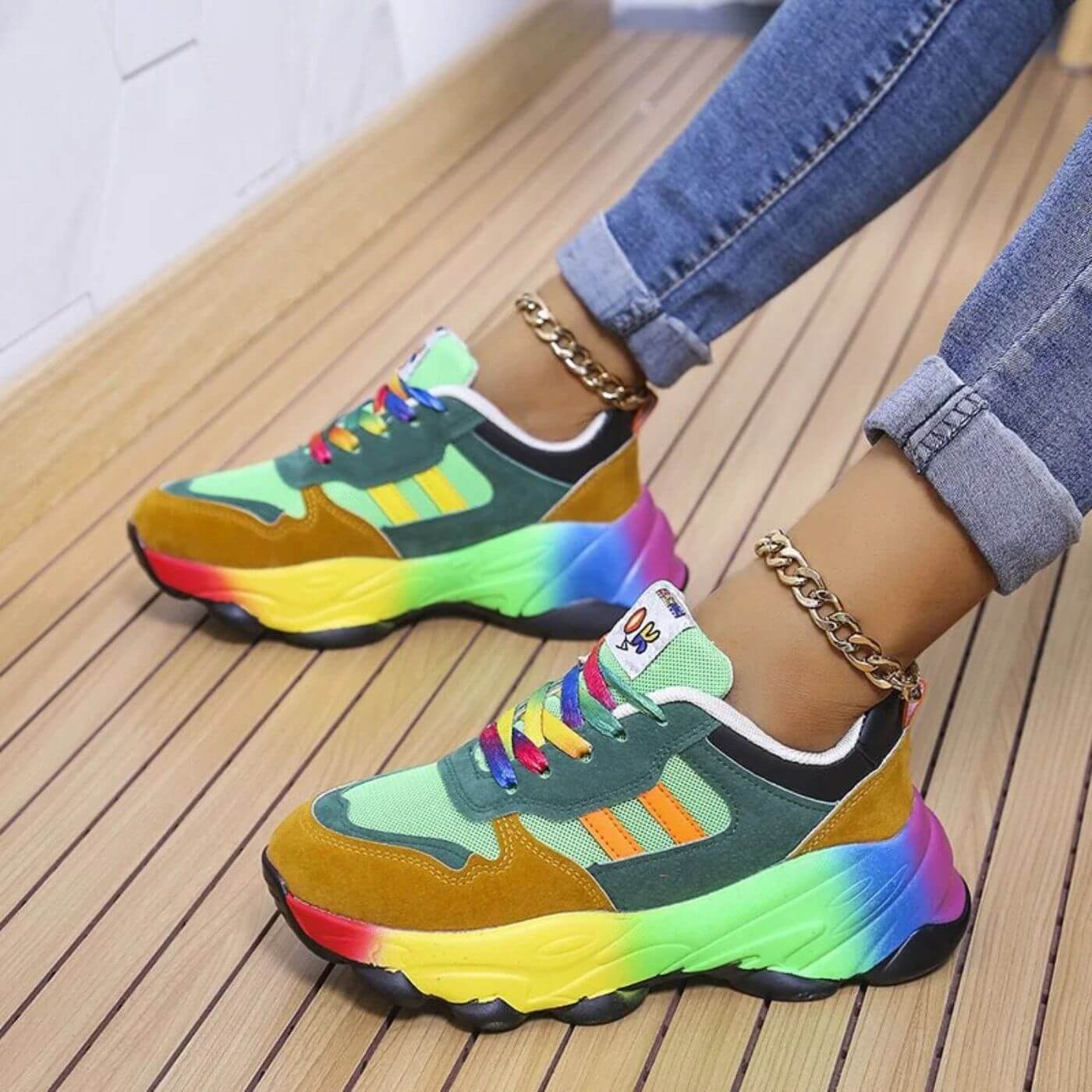 Chic Women's Sneakers with Orthopedic Design for Maximum Comfort