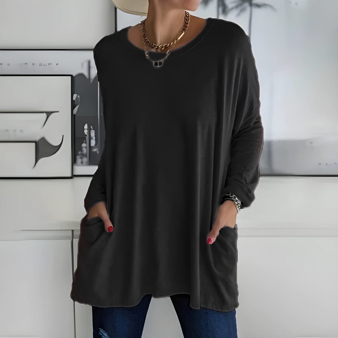 Moira - Top Casual Long Sleeve T-Shirt