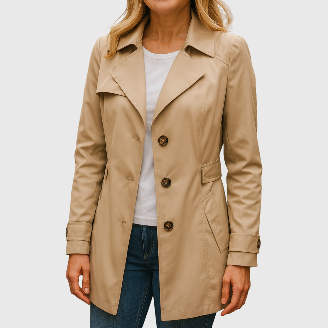 Jamie | Chic and Sophisticated Fall Trench Coat