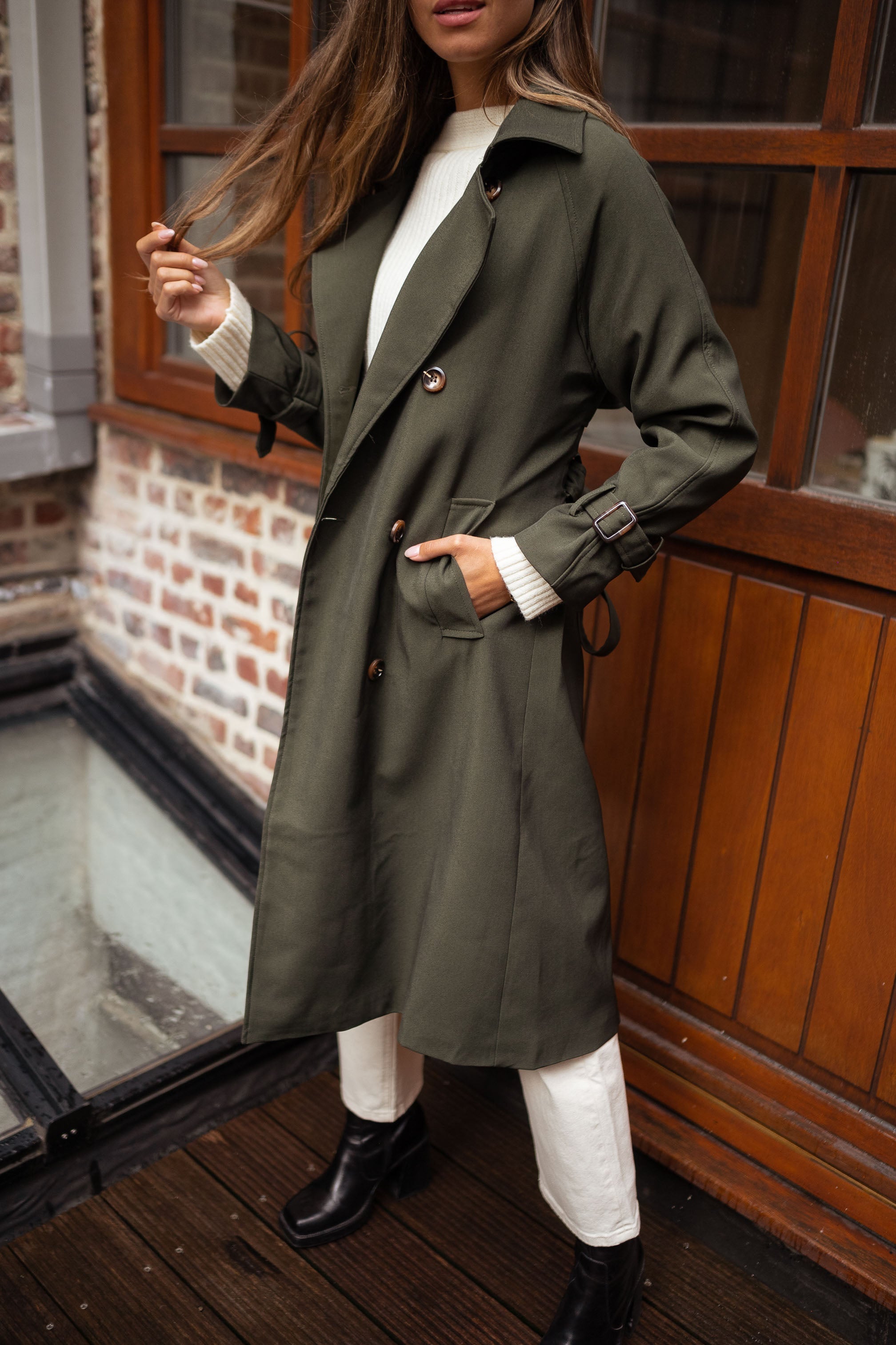 Elin | Women's Trench Coat with Stylish and Elegant Design