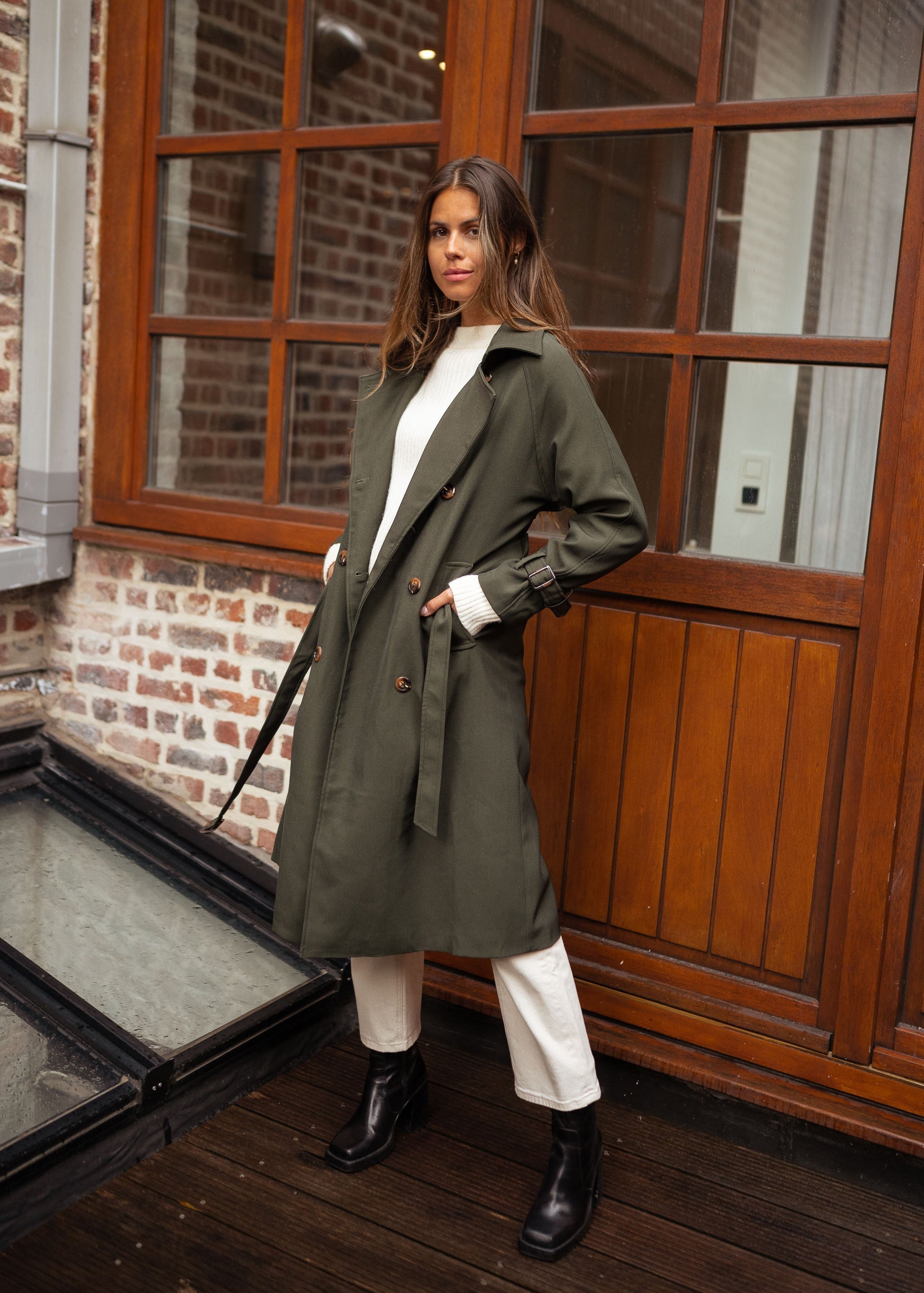 Elin | Women's Trench Coat with Stylish and Elegant Design