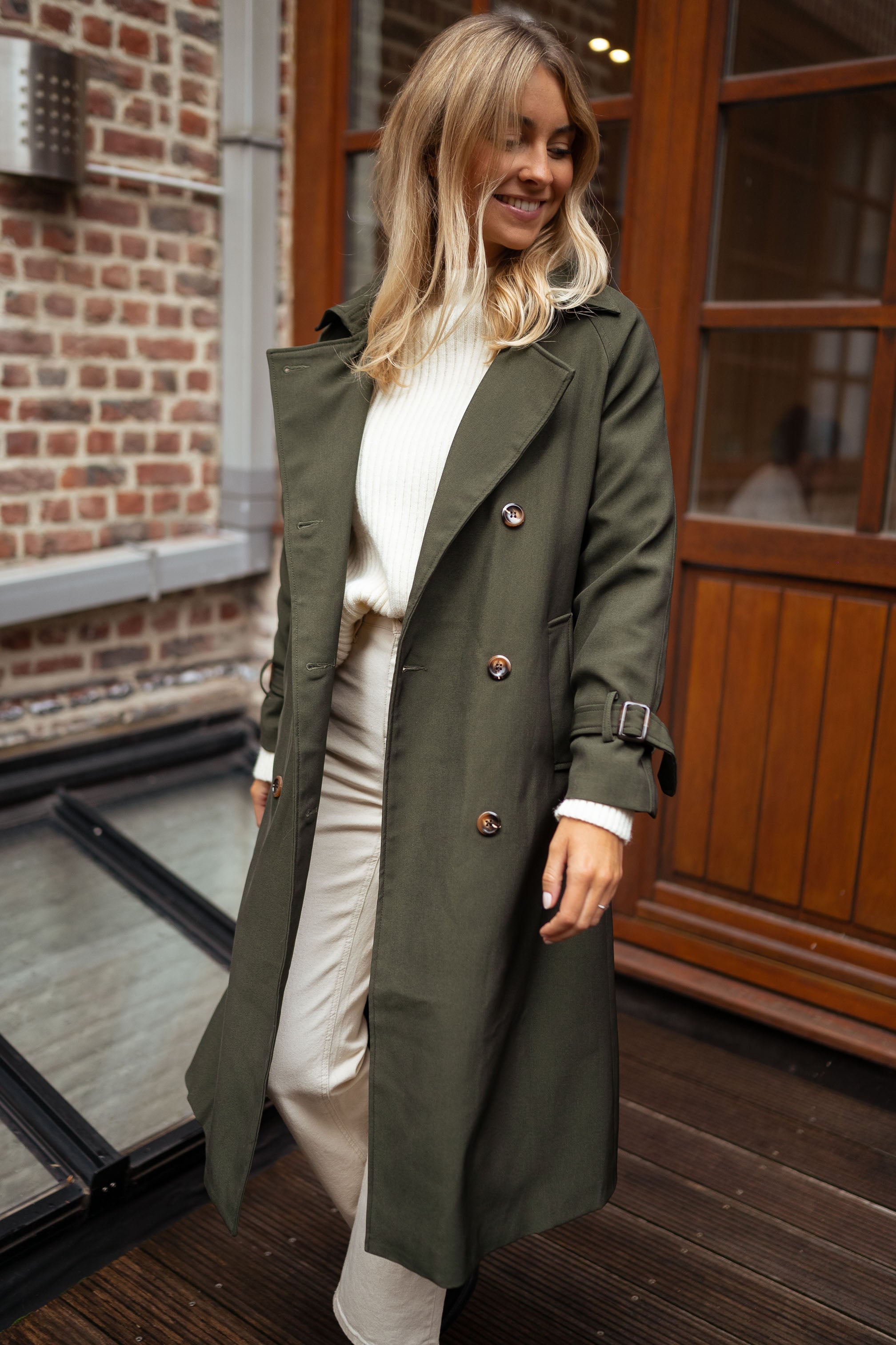 Elin | Women's Trench Coat with Stylish and Elegant Design