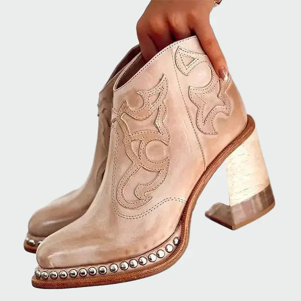 Stylish Elegant Colorful Embroidered Boots