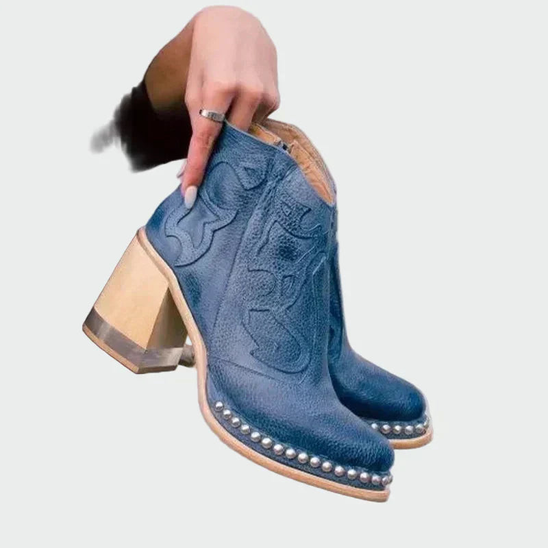 Stylish Elegant Colorful Embroidered Boots