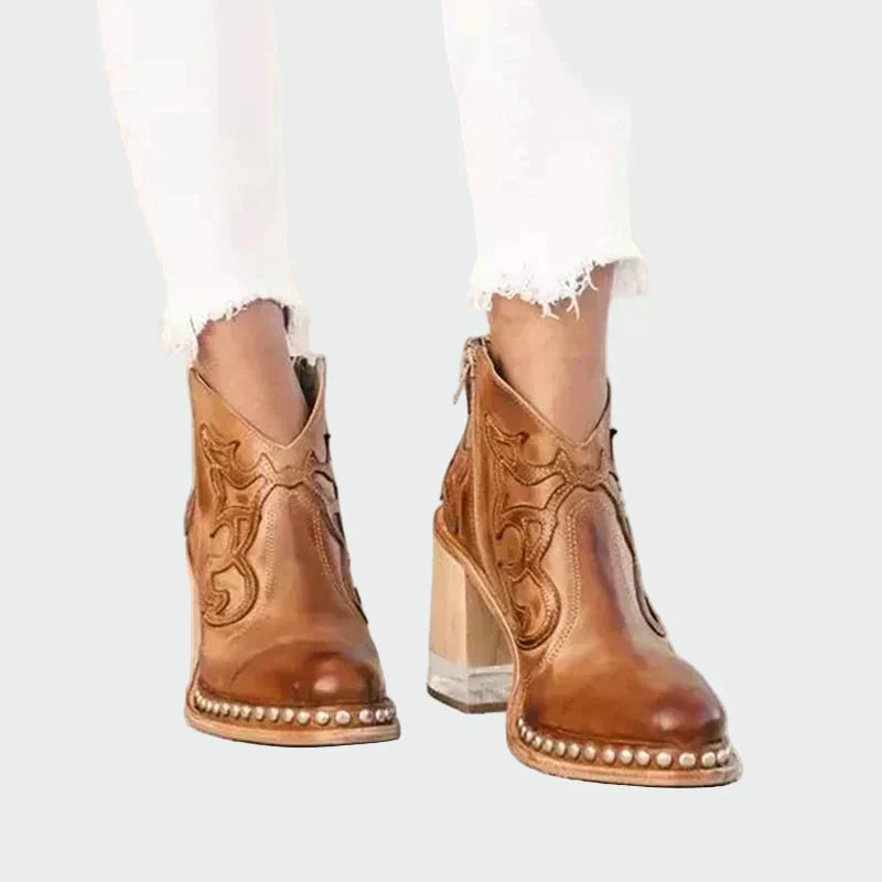 Stylish Elegant Colorful Embroidered Boots