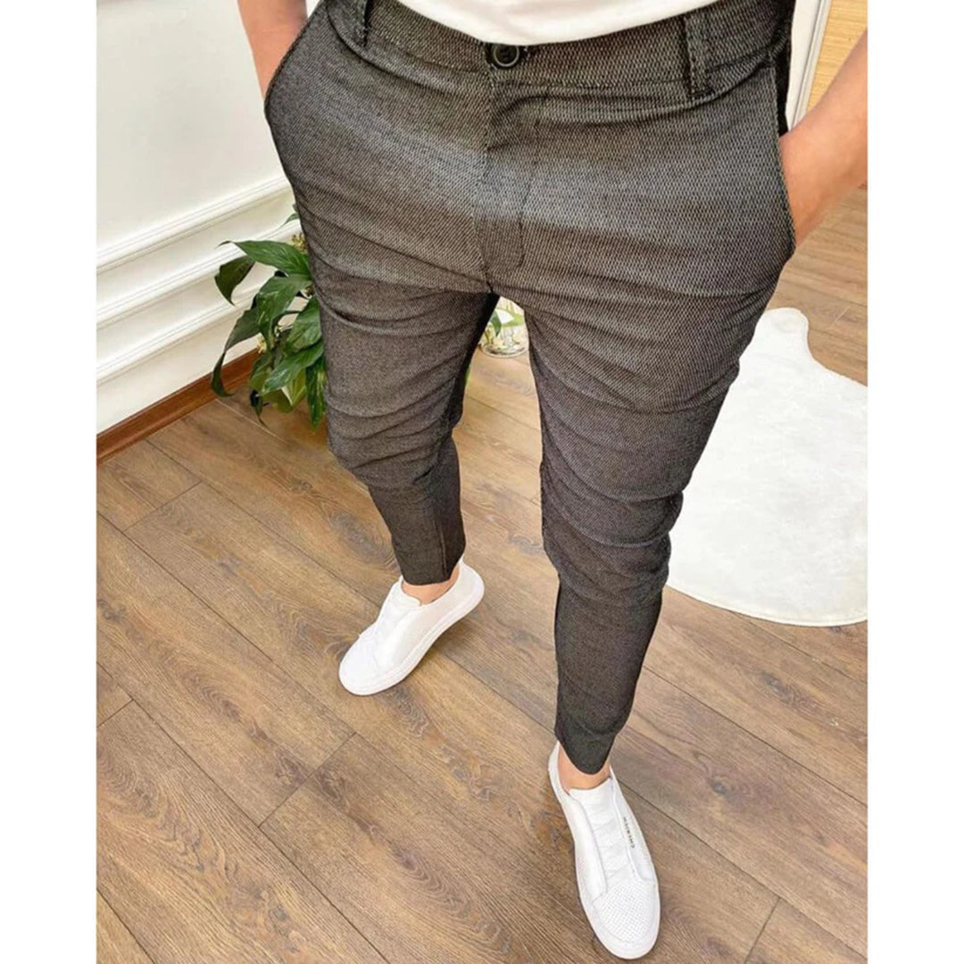 Roman - Narrow Slim Fit Trousers for an Elegant Style