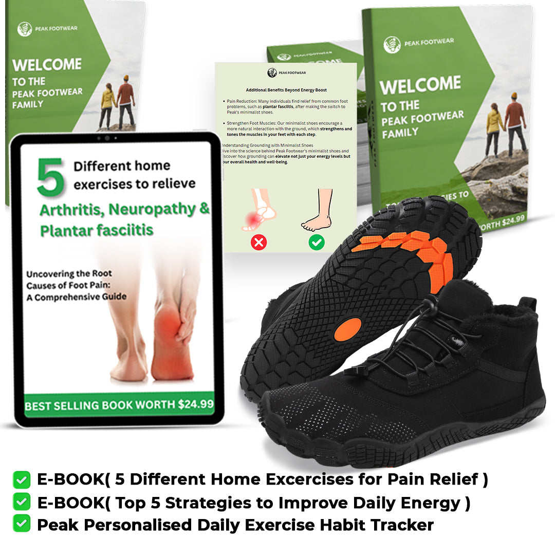 Frost Flex - Winter Barefoot Shoes with Non-Slip and Waterproof Design for Men and Women