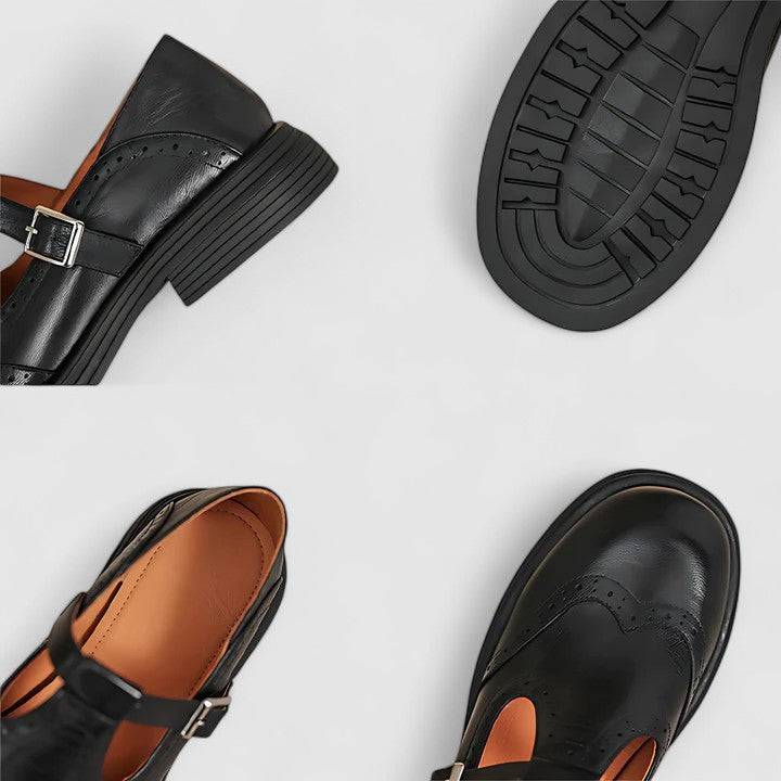 Klára – Mary Jane shoes with a strap, elegant and comfortable