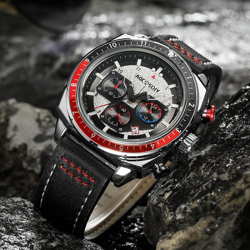 Luxury Sport Quartz Chronograph Watch