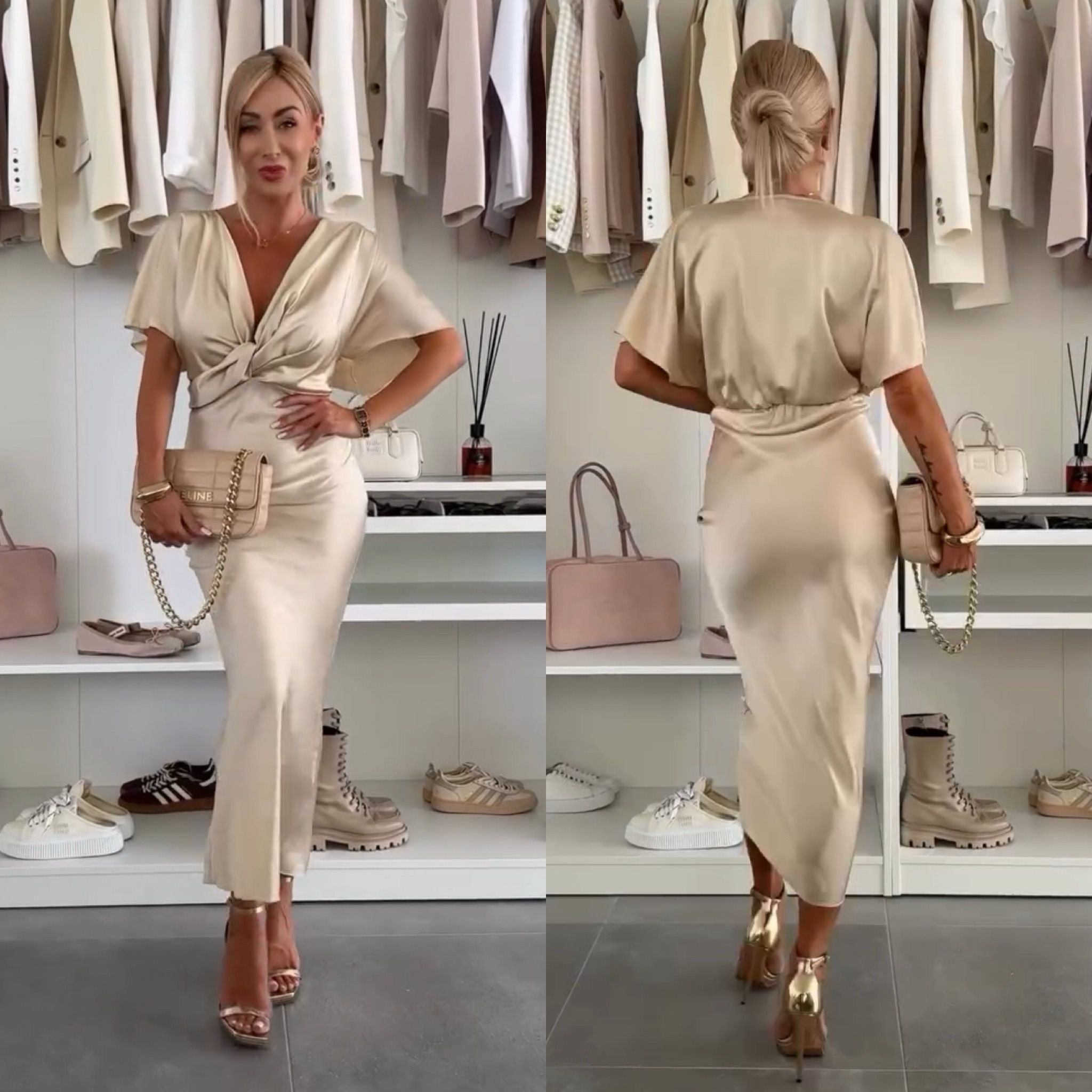 Elyn | Stylish Midi Dress 2
