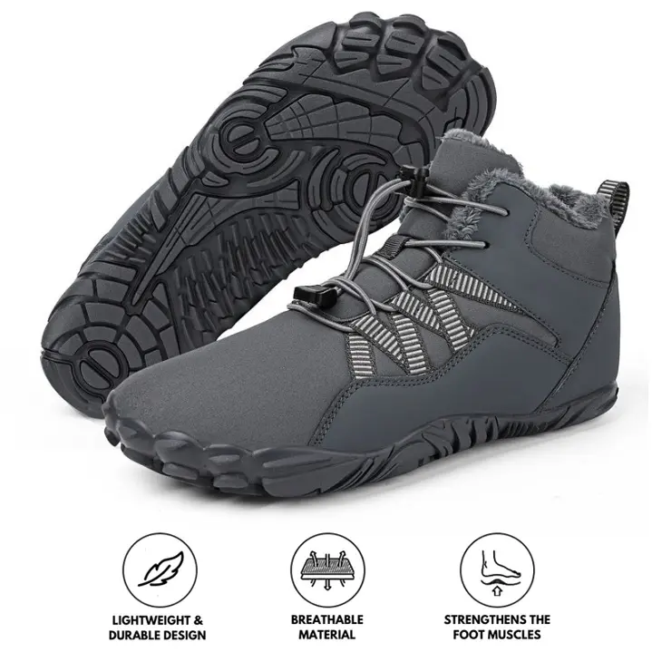 Ultra comfortable and warm winter boots for men – Zero comfort with easy-to-wear shoes for all your outdoor activities