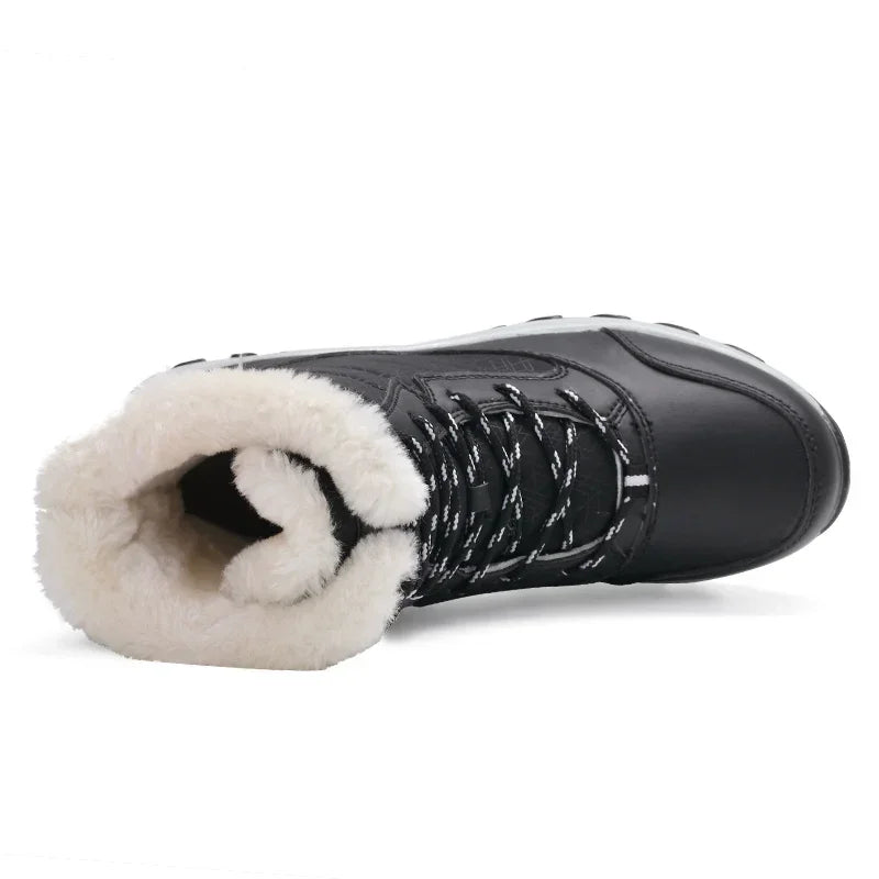 Women's Winter Platform Shoes with Fur Lining – Comfortable and Stylish for Winter