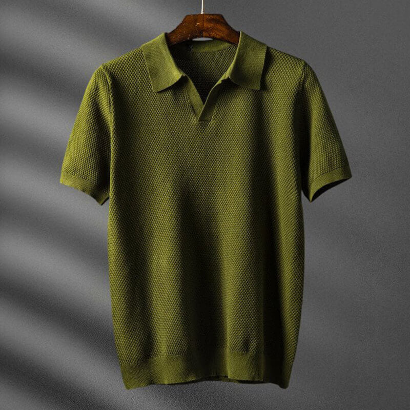 Elegant Monaco Old Money Polo Shirt for Timeless Style