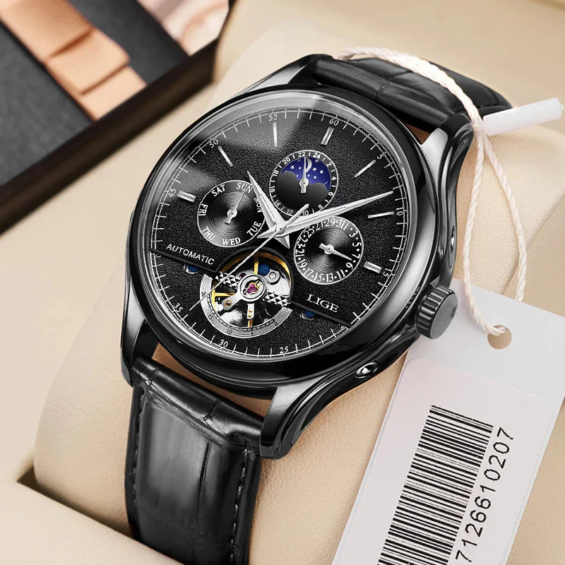 Luxury Mechanical Automatic Tourbillon Watch