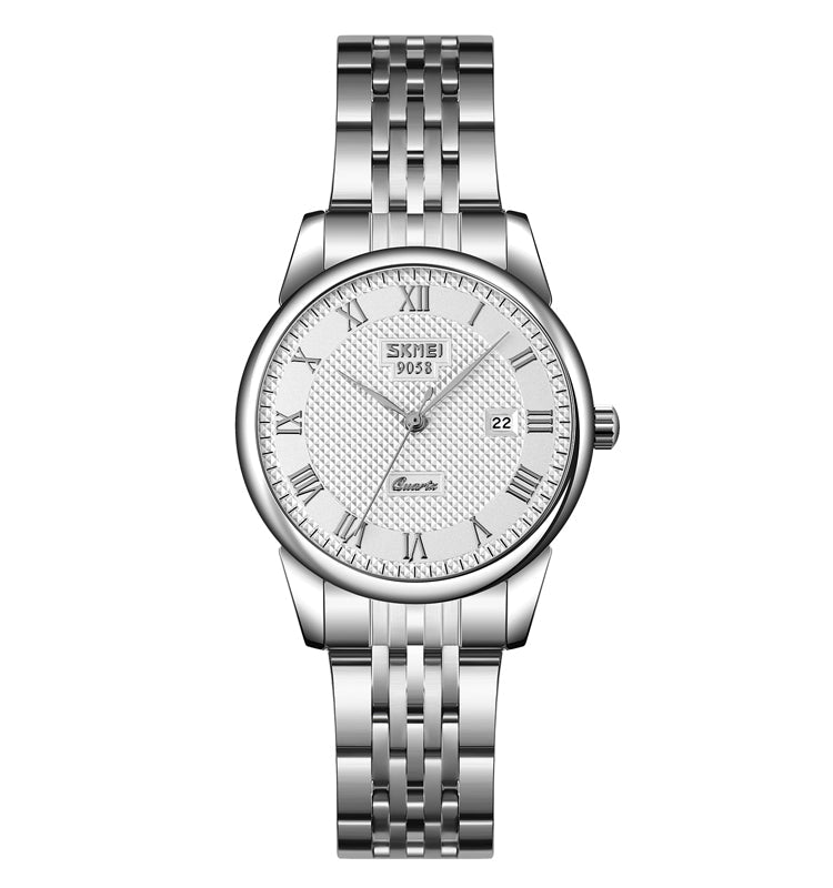 Classic Leather Couple Watch - Elegance and Sophistication