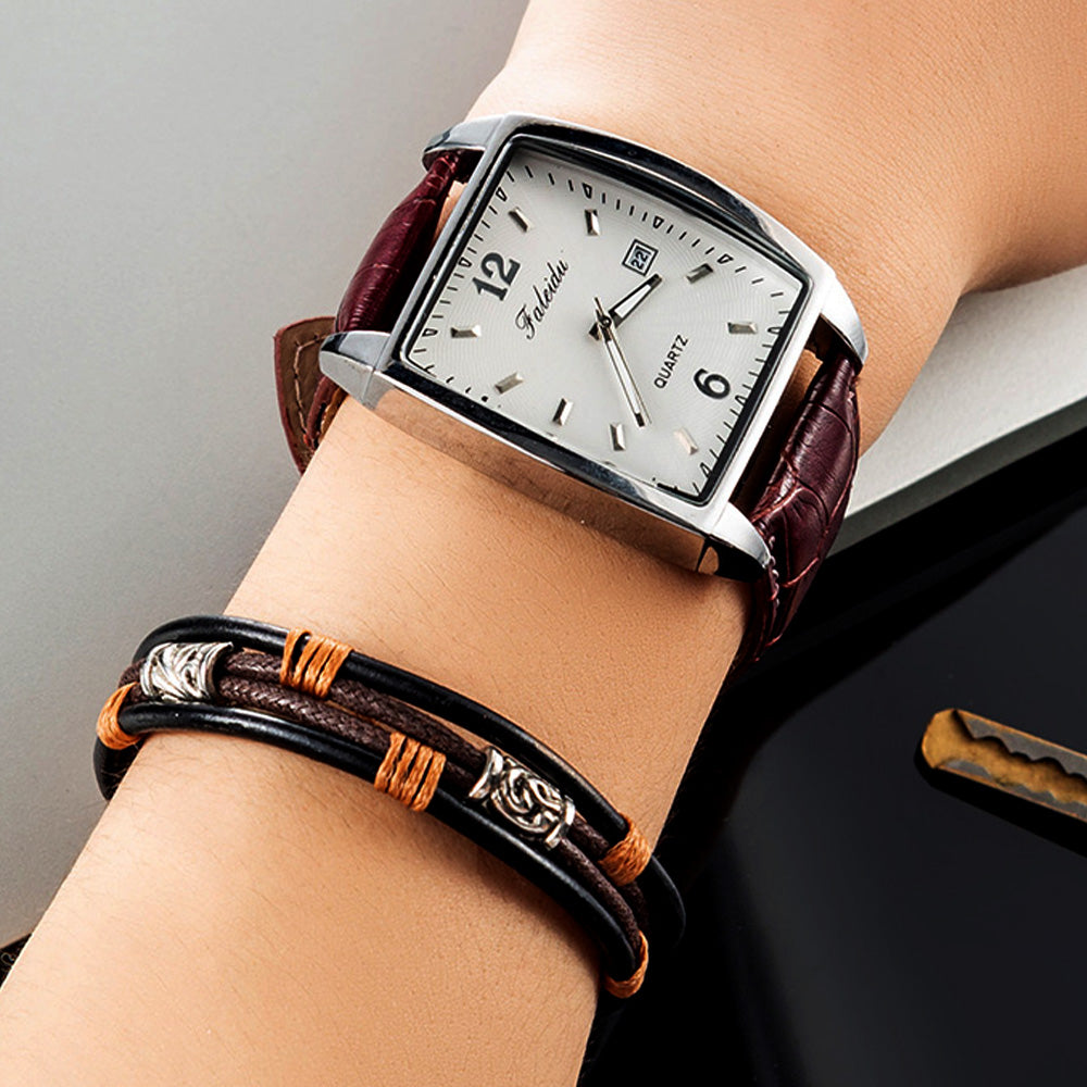 Elegant set of modern and trendy wristwatches