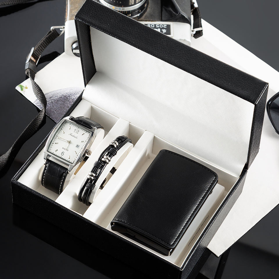 Elegant set of modern and trendy wristwatches