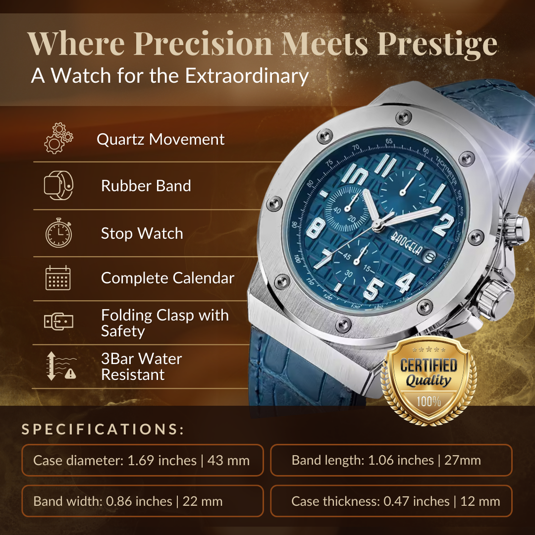 Casual Elegant Chronograph Watch