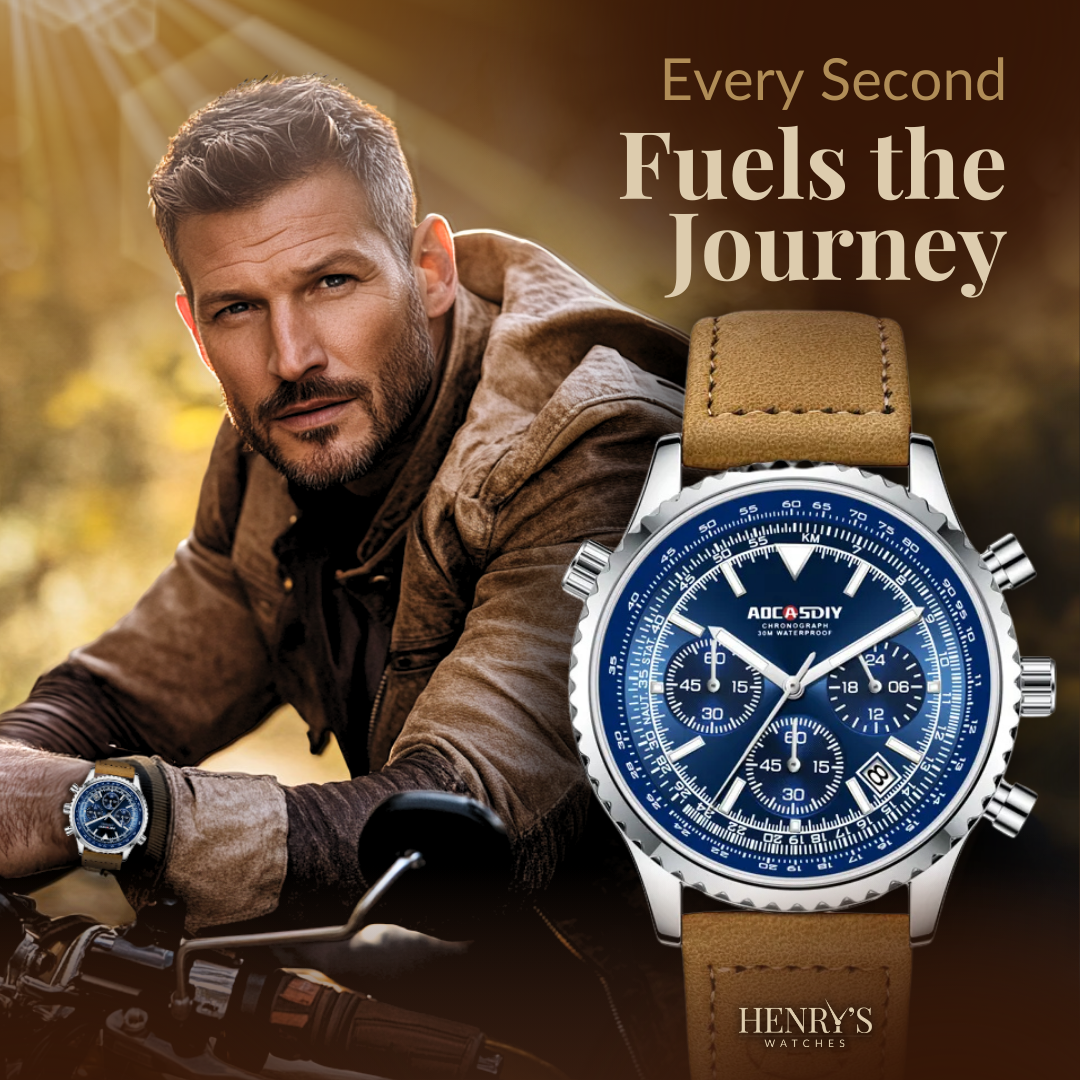 Elegant Luxury Chronograph Watch