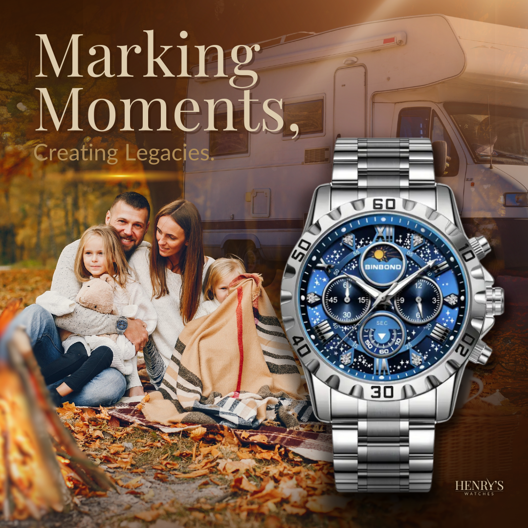 Watch with Luxury Chronograph and Metal Band for a Stylish and Elegant Appearance