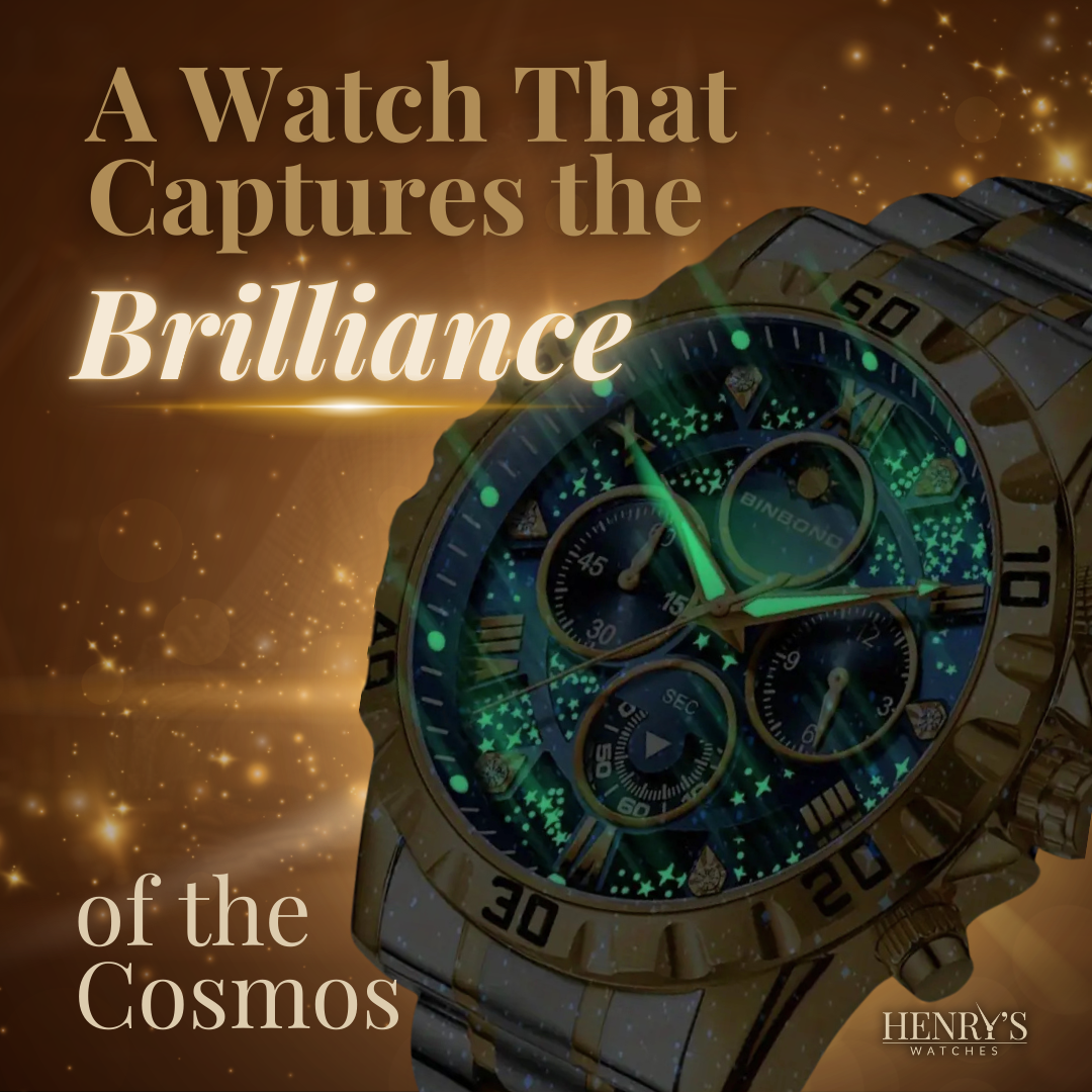 Watch with Luxury Chronograph and Metal Band for a Stylish and Elegant Appearance
