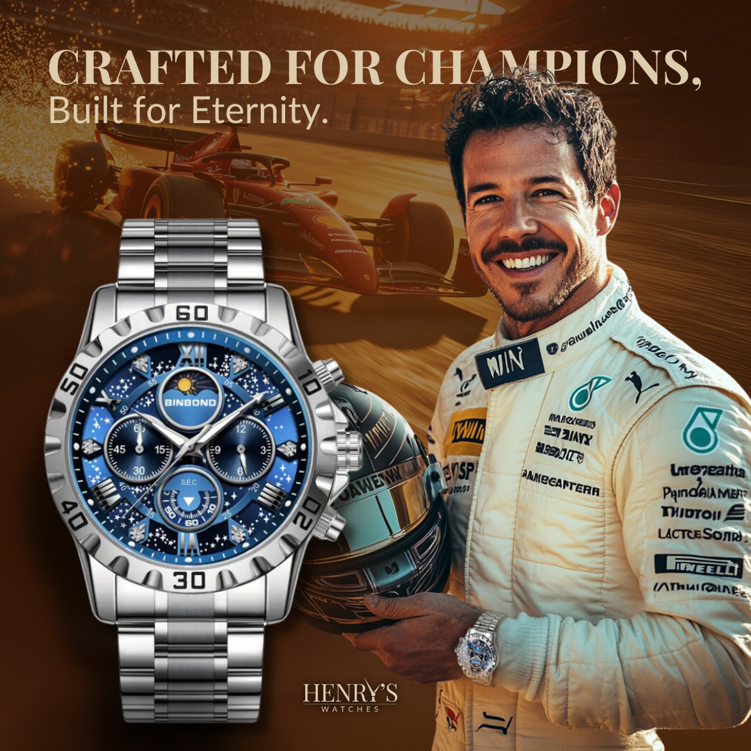 Watch with Luxury Chronograph and Metal Band for a Stylish and Elegant Appearance