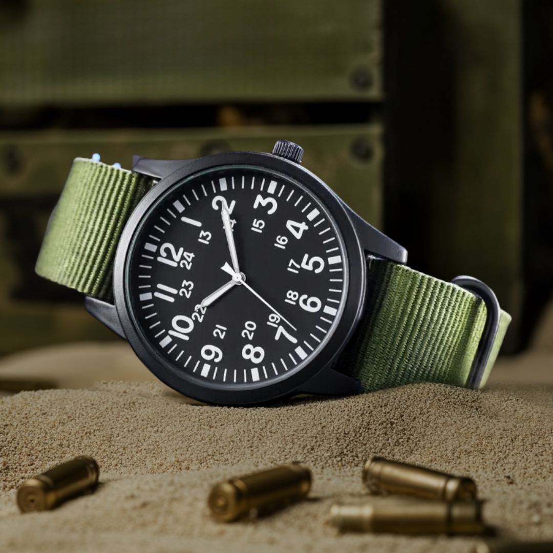 Resistant and Precise Military Field Watch