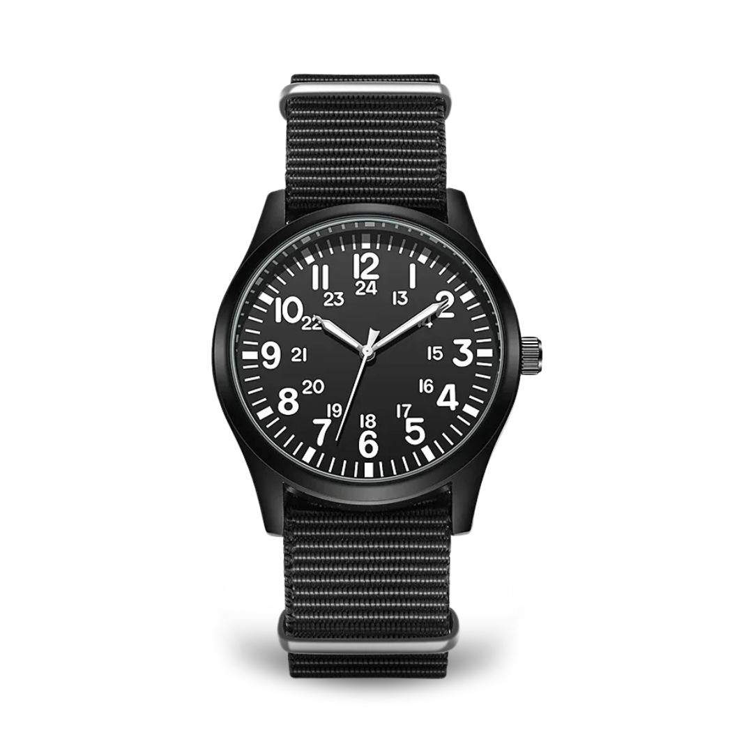 Rugged and reliable military field watch