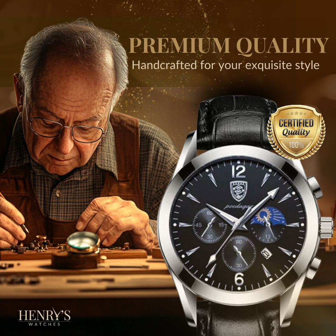 Modern men's watch - Elegant and refined style