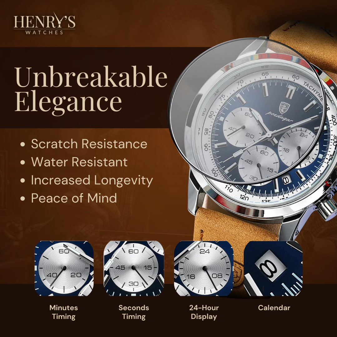 Elegant and fashionable luxury watch