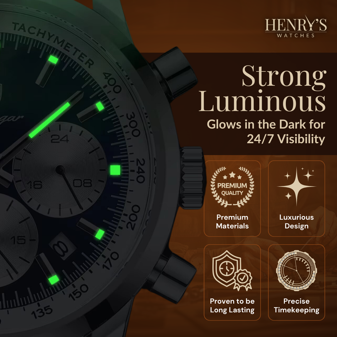 Elegant and fashionable luxury watch