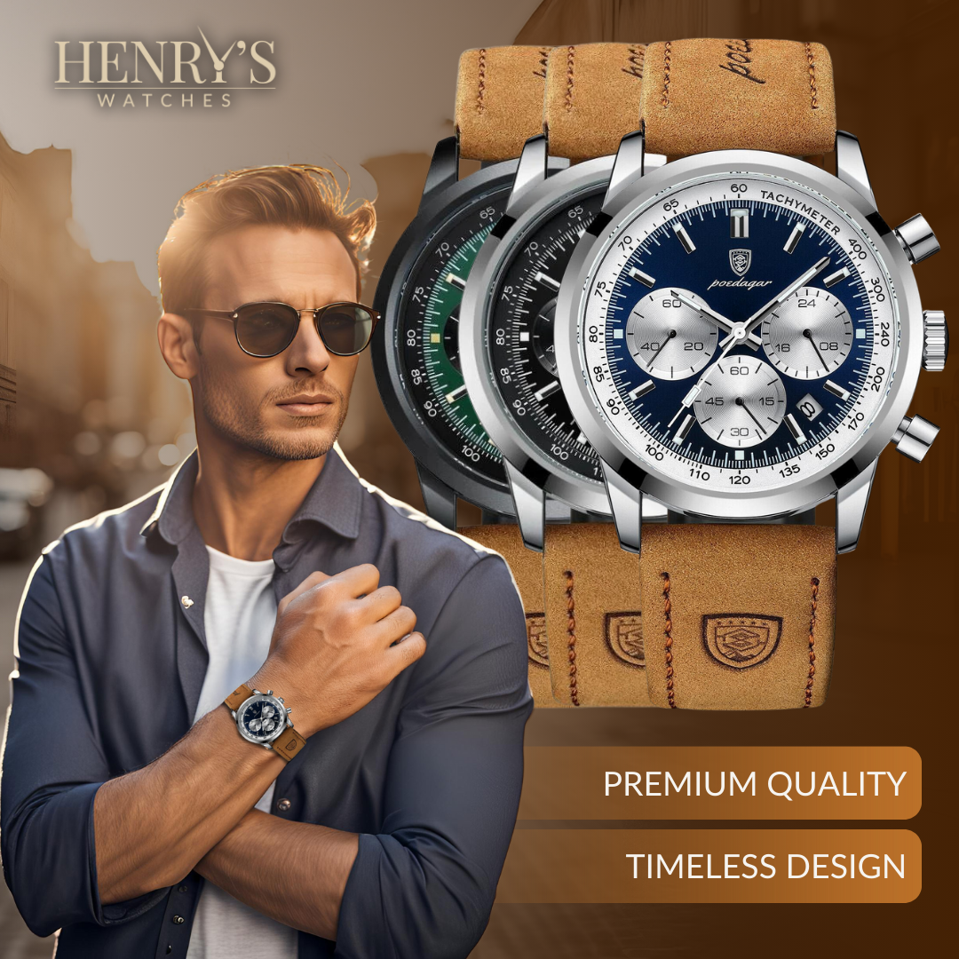 Elegant and fashionable luxury watch